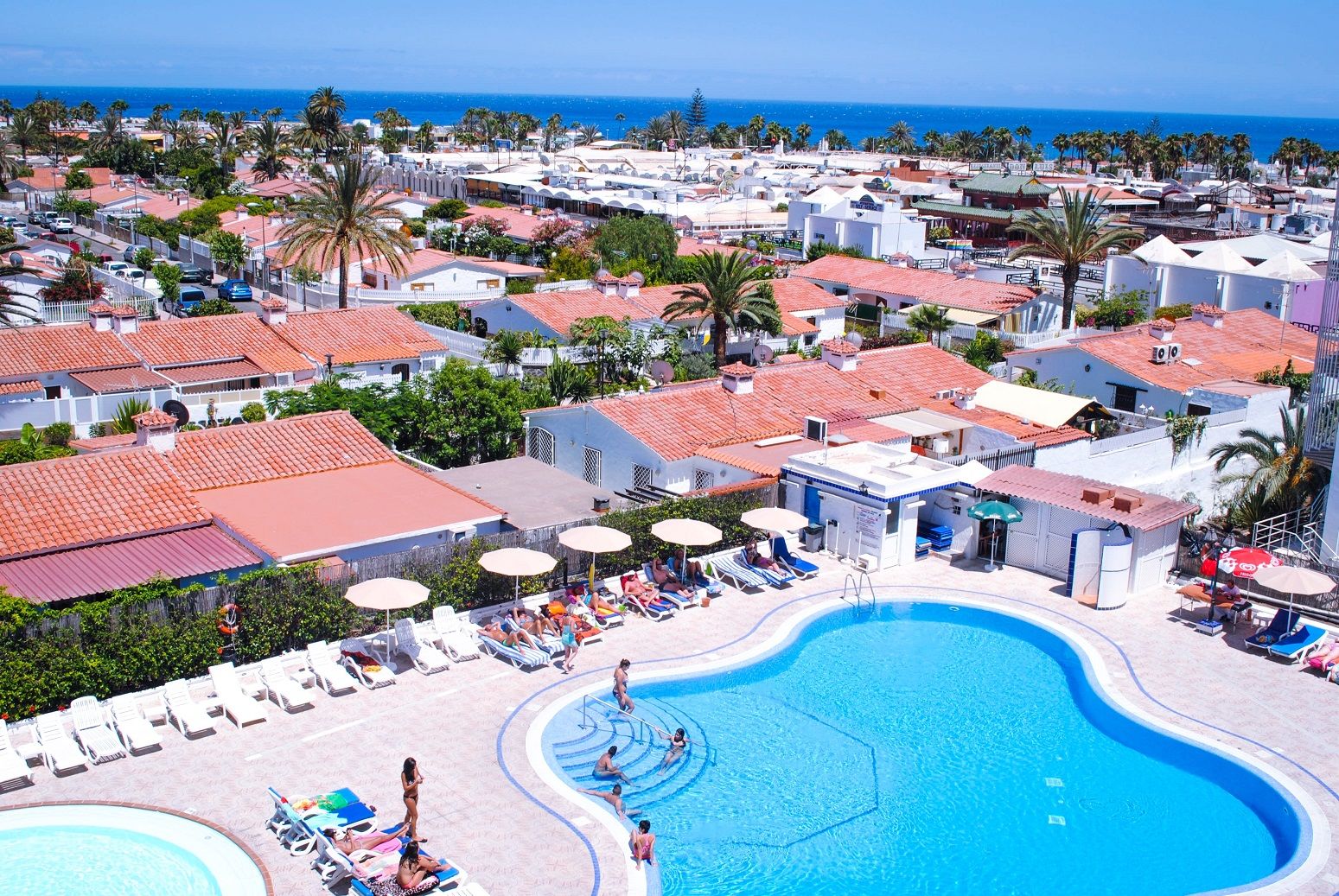 Apartamentos Tamaran Playa del Inglés Buitenkant foto