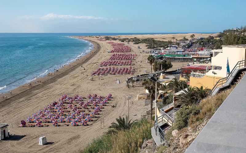 Apartamentos Tamaran Playa del Inglés Buitenkant foto